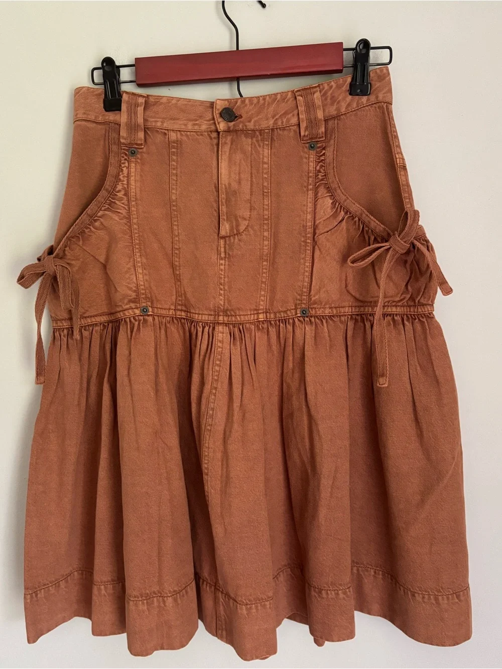 We The Free Tuff And Tumble Midi Skirt NWOT*